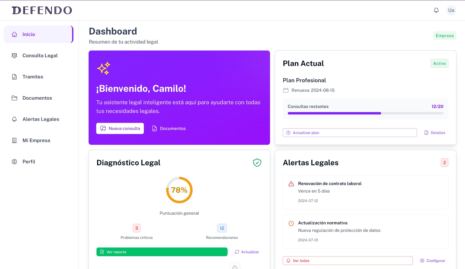 Colaboración Legal Inteligente